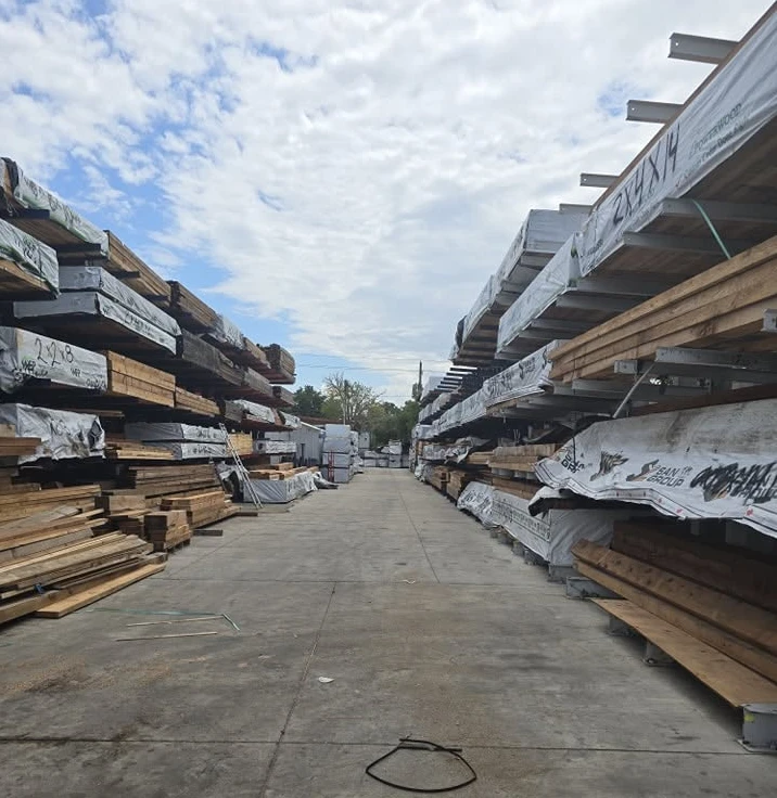My Cedar lumber aisle