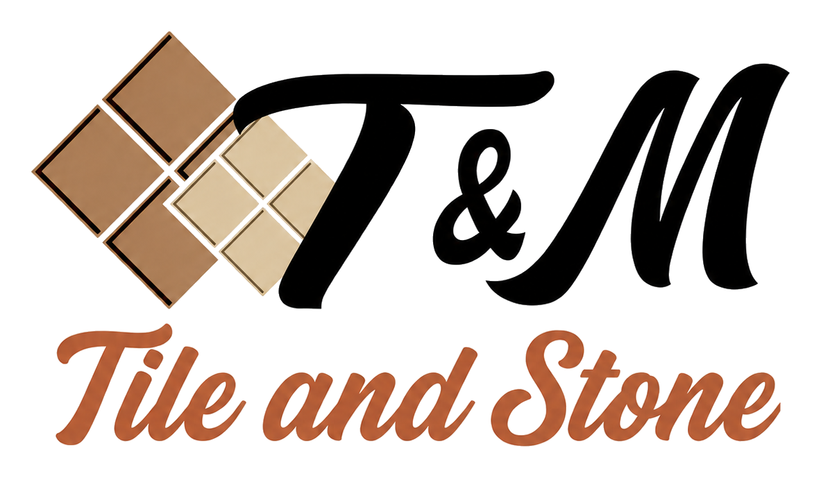 T&M Tile and Stone logo