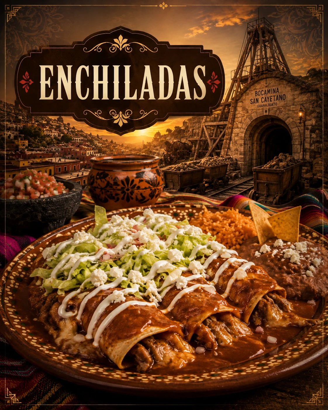Enchiladas de Juani's Restaurante